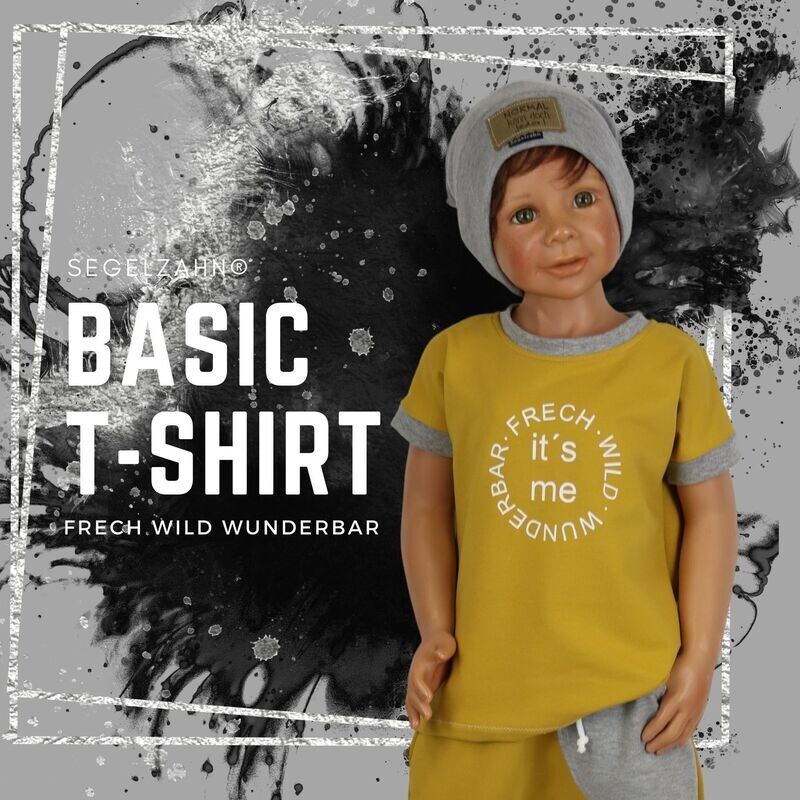 T-Shirt Kinder Senf Gelb Unisex Sommershirt Oberteil Junge Mädchen Kind Baby - kurzarm Shirt mit Spruch - Segelzahn Kinderkleidung frech T-Shirt Kinder Senf Gelb Unisex Sommershirt Oberteil Junge Mädchen Kind Baby - kurzarm Shirt mit Spruch - Segelzahn Kinderkleidung frech