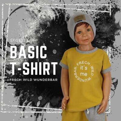 T-Shirt Kinder Senf Gelb Unisex Sommershirt Oberteil Junge Mädchen Kind Baby - kurzarm Shirt mit Spruch - Segelzahn Kinderkleidung frech