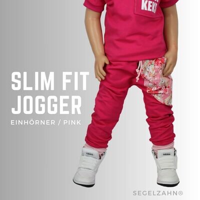 Slim Fit Hose Mädchen Pink Einhörner - Sweat Jogger Kind Baby Jogginghose - Sweathose Einhorn - Segelzahn Mädchenhose - Kinderkleidung Hosen Slim Fit Hose Mädchen Pink Einhörner - Sweat Jogger Kind Baby Jogginghose - Sweathose Einhorn - Segelzahn Mädchenhose - Kinderkleidung Hosen