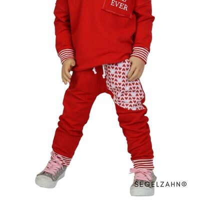 Sweat Hose Mädchen / Slim Fit Jogger Kind Baby / Rot / Jogginghose / Mädchenhose / Herzen / Segelzahn Hosen Kinderkleidung Sweathose Sweat Hose Mädchen / Slim Fit Jogger Kind Baby / Rot / Jogginghose / Mädchenhose / Herzen / Segelzahn Hosen Kinderkleidung Sweathose