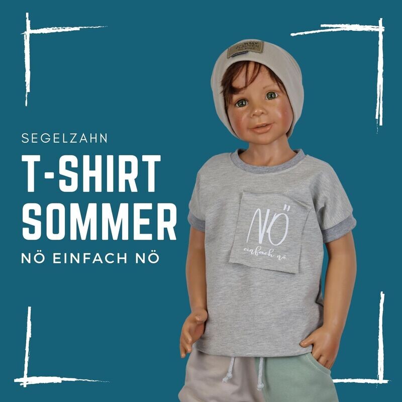 T-Shirt Grau Kinder Unisex Sommershirt für Jungen und Mädchen, Kind Baby Oberteil - statement Shirt mit frechem Spruch von Segelzahn T-Shirt Grau Kinder Unisex Sommershirt für Jungen und Mädchen, Kind Baby Oberteil - statement Shirt mit frechem Spruch von Segelzahn