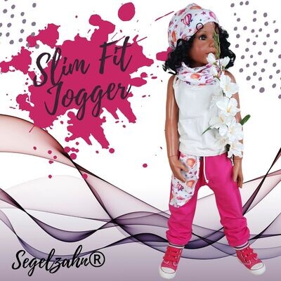 Sweat Hose Mädchen Pink Slim Fit Jogger Kind Sweathose / Mädchenhose / Segelzahn Kinderhose / pinke hose Mädchen Kinderkleidung