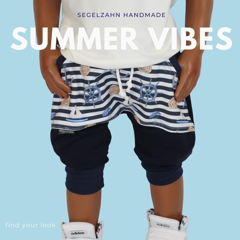 Pumphose Kinder, kurze Sweat Hose Kind Baby Blau Unisex Sommerhose Segelzahn Kinderkleidung Sommerkleidung blaue Sweat Jogger Junge Mädchen Pumphose Kinder, kurze Sweat Hose Kind Baby Blau Unisex Sommerhose Segelzahn Kinderkleidung Sommerkleidung blaue Sweat Jogger Junge Mädchen