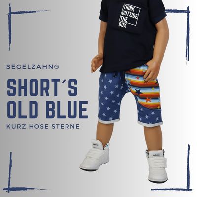 Shorts Kinder , kurze Hose Junge Mädchen Unisex Sommerhose Blau Sterne Segelzahn Kinderkleidung hosen kurz Sommer Kinderhose Sommerhose Shorts Kinder , kurze Hose Junge Mädchen Unisex Sommerhose Blau Sterne Segelzahn Kinderkleidung hosen kurz Sommer Kinderhose Sommerhose