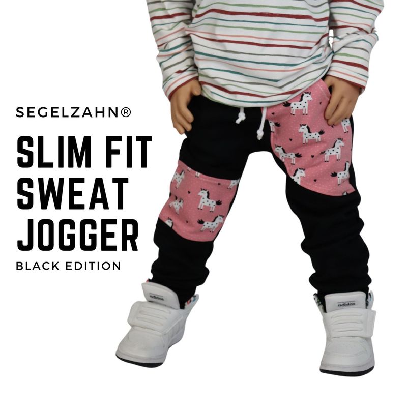 Slim Fit Sweat Jogger Mädchen Segelzahn Kinderhose Mädchenhose Sweathose Einhörner Schwarz Kind Baby Jogginghose Kinderkleidung Pumphose Slim Fit Sweat Jogger Mädchen Segelzahn Kinderhose Mädchenhose Sweathose Einhörner Schwarz Kind Baby Jogginghose Kinderkleidung Pumphose