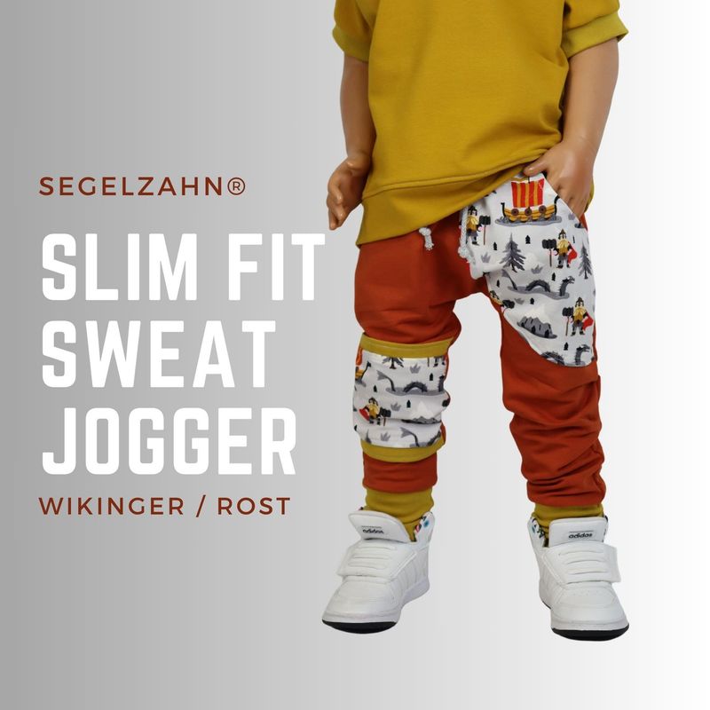 Slim Fit Jogger Wikinger Kinderhose Jungen Sweat Jogger Rost-Kupfer Jogginghose Unisex Hose Kinder Segelzahn Kinderkleidung Hosen Junge Slim Fit Jogger Wikinger Kinderhose Jungen Sweat Jogger Rost-Kupfer Jogginghose Unisex Hose Kinder Segelzahn Kinderkleidung Hosen Junge