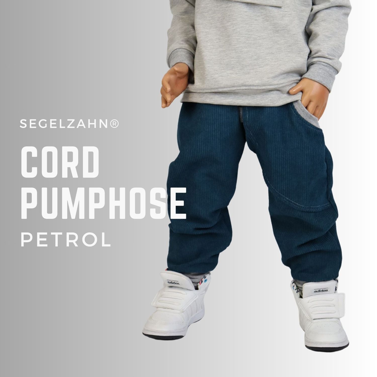 Cord Pumphose Kinder Petrol Jungen Hosen Kind Baby Mitwachshose Cordpumphose Kinderhose Unisex Mädchen Kinderhose Segelzahn Kinderkleidung
