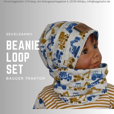 Beanie Mütze Loop Schal Jungen Bagger Baustelle Traktor Sets Kindermütze Schlupfschal Segelzahn Kinderkleidung Schlupfmütze Winter Übergang Beanie Mütze Loop Schal Jungen Bagger Baustelle Traktor Sets Kindermütze Schlupfschal Segelzahn Kinderkleidung Schlupfmütze Winter Übergang