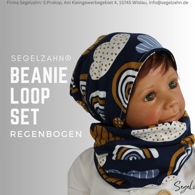 Kinder Set Beanie Loop Regenbogen Mütze Schal Unisex Junge Mädchen Kind Baby Schlupfschal Kindermütze Schlupfloop Segelzahn Kinderkleidung Kinder Set Beanie Loop Regenbogen Mütze Schal Unisex Junge Mädchen Kind Baby Schlupfschal Kindermütze Schlupfloop Segelzahn Kinderkleidung