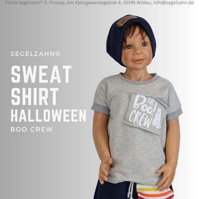 Halloween Sweat Shirt kurzarm T-Shirt Junge Kinder Baby Mädchen Sweatshirt Segelzahn Kinderkleidung graues Oberteil Kindershirt Herbst grau Halloween Sweat Shirt kurzarm T-Shirt Junge Kinder Baby Mädchen Sweatshirt Segelzahn Kinderkleidung graues Oberteil Kindershirt Herbst grau