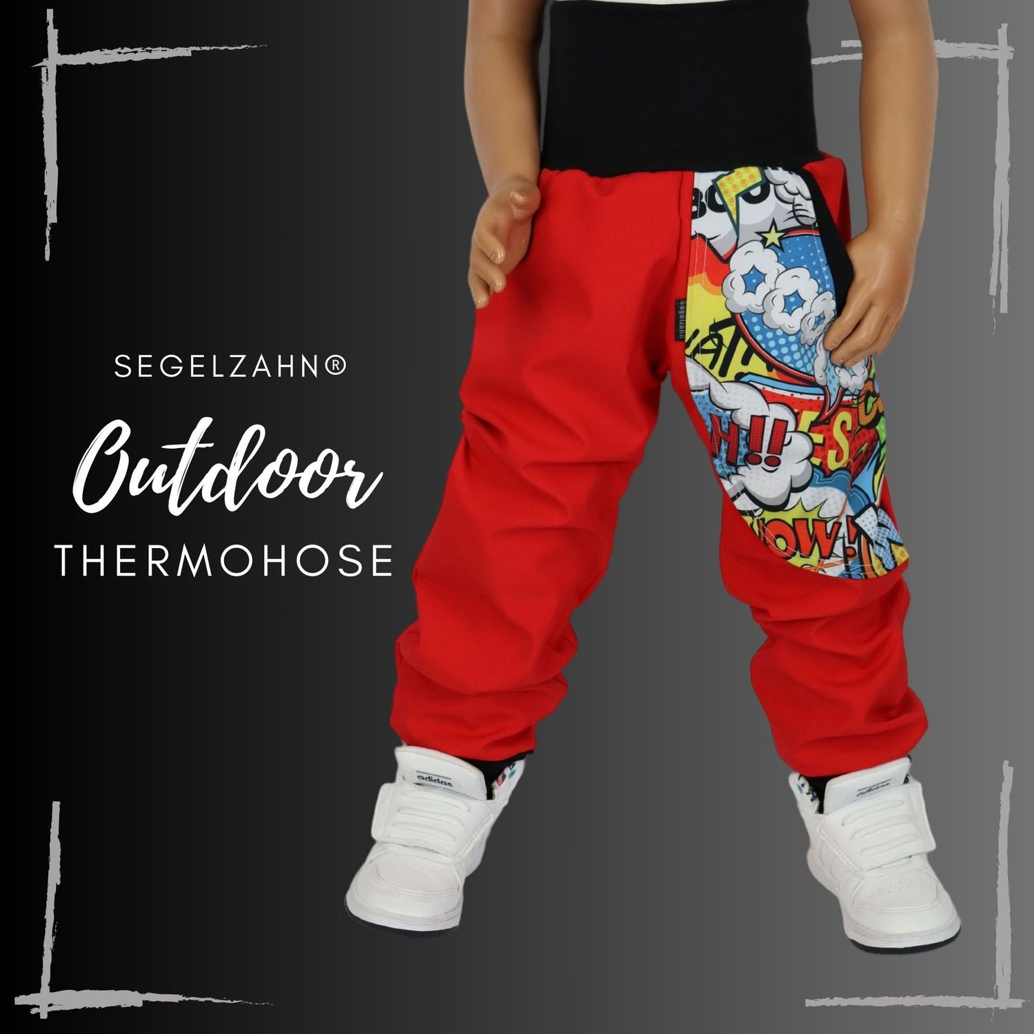 Thermohose Kinder Outdoorhose Unisex Junge Mädchen Kind Baby Übergangshose Buddelhose Hosen Übergang Frühling Herbst Überziehose Segelzahn