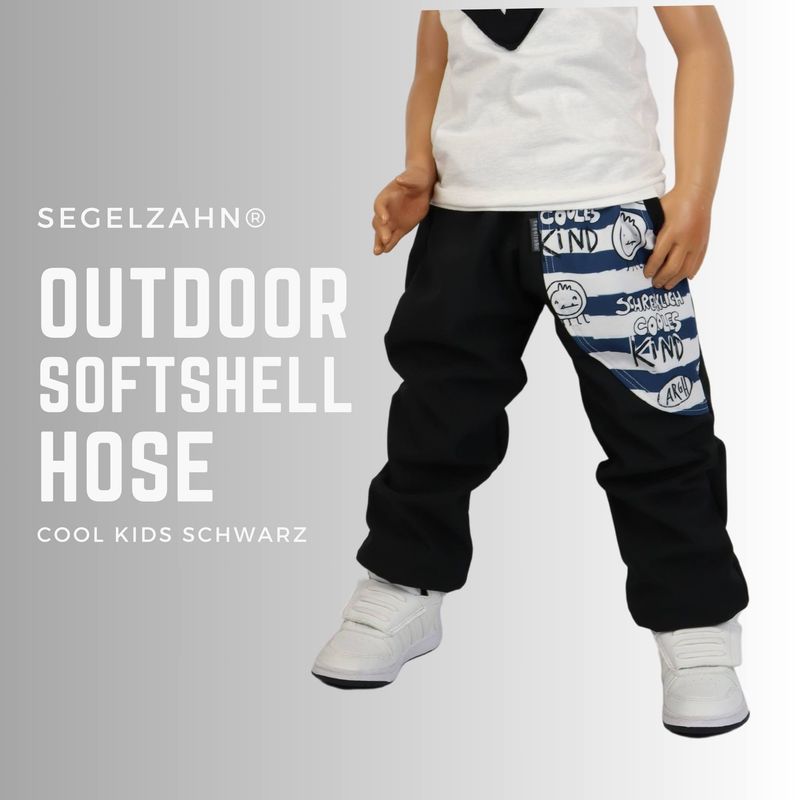 Softshellhose Junge, gefütterte Regenhose Kind Baby Outdoorhose, warme Matschhose Schwarz, Jungen Mädchen Pumphose, Buddelhose