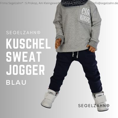warme Sweat Jogger Kinder Blau Kuschelsweat Kinderhose Hosen Slim Fit Hose einfarbig schlicht warm Kinderkleidung Segelzahn Jungen Hosen warme Sweat Jogger Kinder Blau Kuschelsweat Kinderhose Hosen Slim Fit Hose einfarbig schlicht warm Kinderkleidung Segelzahn Jungen Hosen