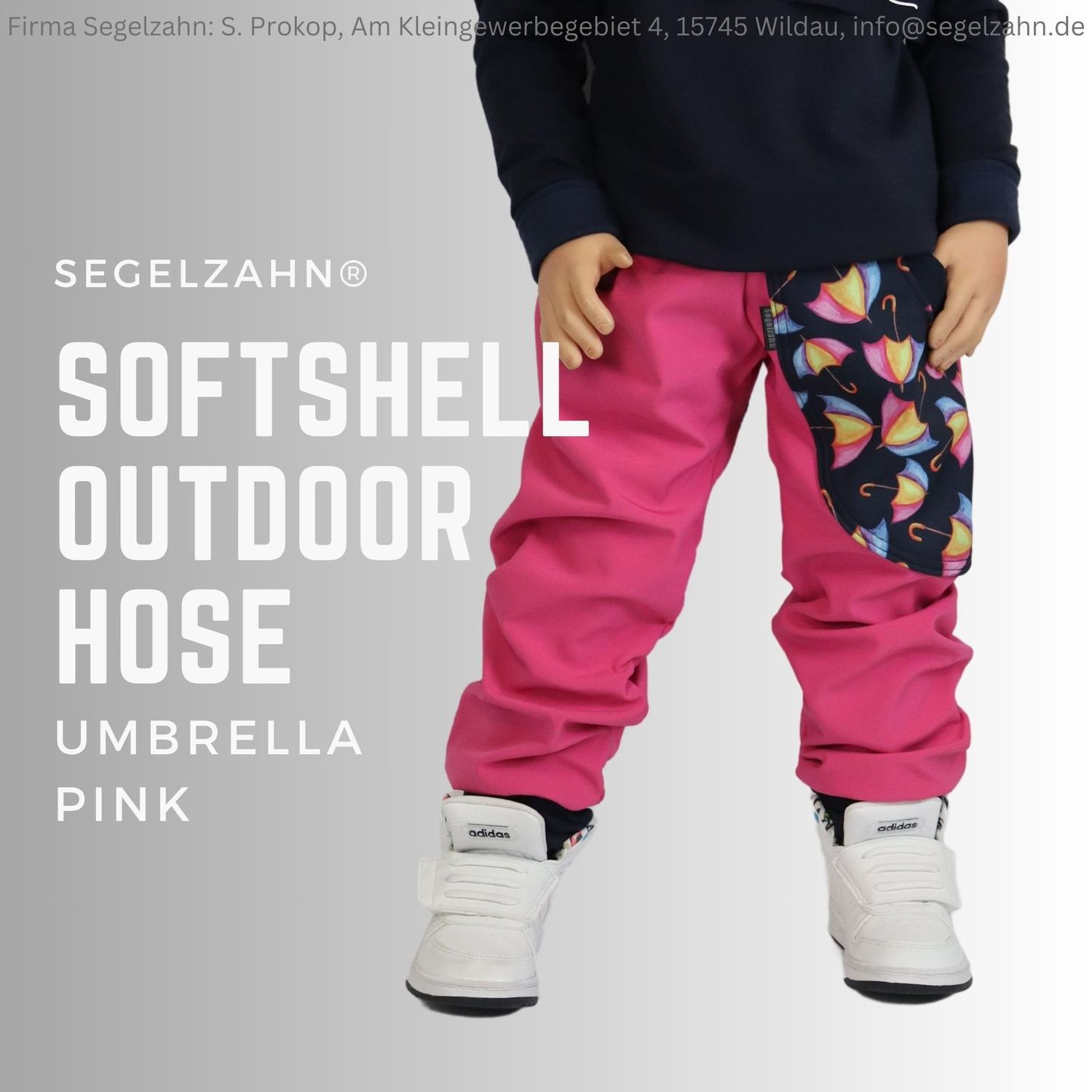 Softshell Hose Mädchen Pink gefüttert Regenschirme, Regenhose Matschhose, Buddelhose, Thermohose warm Outdoorhose Segelzahn Hosen