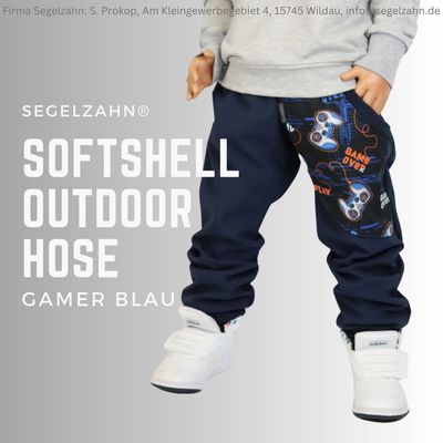 Softshellhose Kinder Blau Regenhose Regenkleidung gefütterte warme Matschhose, Buddelhose, Outdoorhose, Thermohose Gamer Gaming Segelzahn Softshellhose Kinder Blau Regenhose Regenkleidung gefütterte warme Matschhose, Buddelhose, Outdoorhose, Thermohose Gamer Gaming Segelzahn