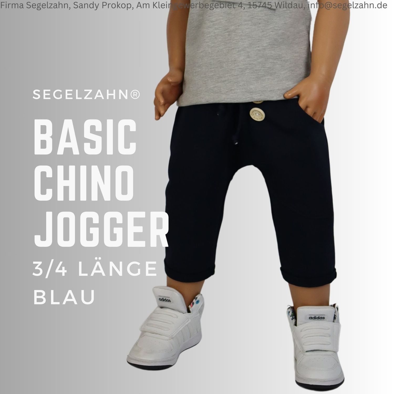 3/4 Sweat Hose Kinder, blaue Sommerhose, Sweathose dreiviertel lange Hosen Jungen Mädchen Kind Baby Segelzahn Kleidung Sommerkleidung Blau Chino