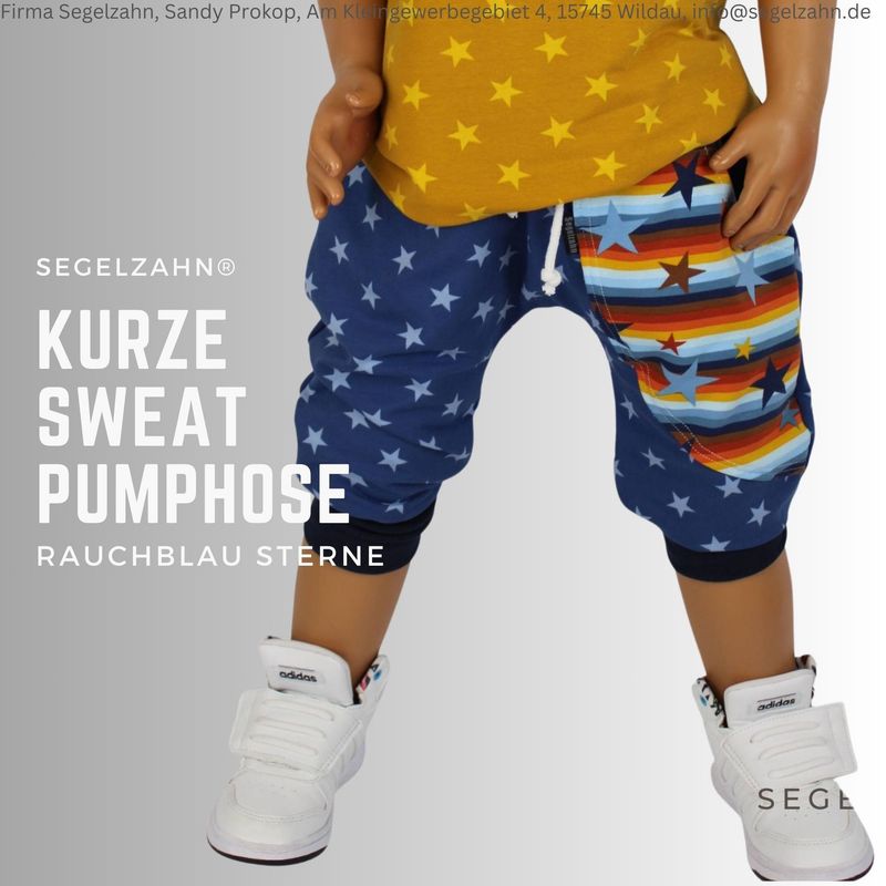 Pumphose Kinder kurze Hose Unisex Junge Mädchen Kind Baby Sommerhose Shorts Sweathose Kinderhose Rauch Blau Sterne Segelzahn Sommer Kleidung Pumphose Kinder kurze Hose Unisex Junge Mädchen Kind Baby Sommerhose Shorts Sweathose Kinderhose Rauch Blau Sterne Segelzahn Sommer Kleidung