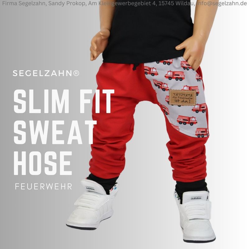 Slim Fit Hose Kinder Feuerwehr Rot, Sweathose Jogger Feuerwehrhose Unisex rote Jogginghose Segelzahn Kleidung Hosen Junge Mädchen Kind Baby Slim Fit Hose Kinder Feuerwehr Rot, Sweathose Jogger Feuerwehrhose Unisex rote Jogginghose Segelzahn Kleidung Hosen Junge Mädchen Kind Baby