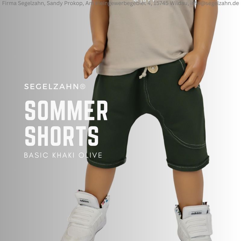 Shorts, kurze Hose Kinder Khaki Olive Sweathose Unisex für Jungen und Mädchen, Kind und Baby Sommerhose Kinderhose Segelzahn Kleidung Sommer Shorts, kurze Hose Kinder Khaki Olive Sweathose Unisex für Jungen und Mädchen, Kind und Baby Sommerhose Kinderhose Segelzahn Kleidung Sommer