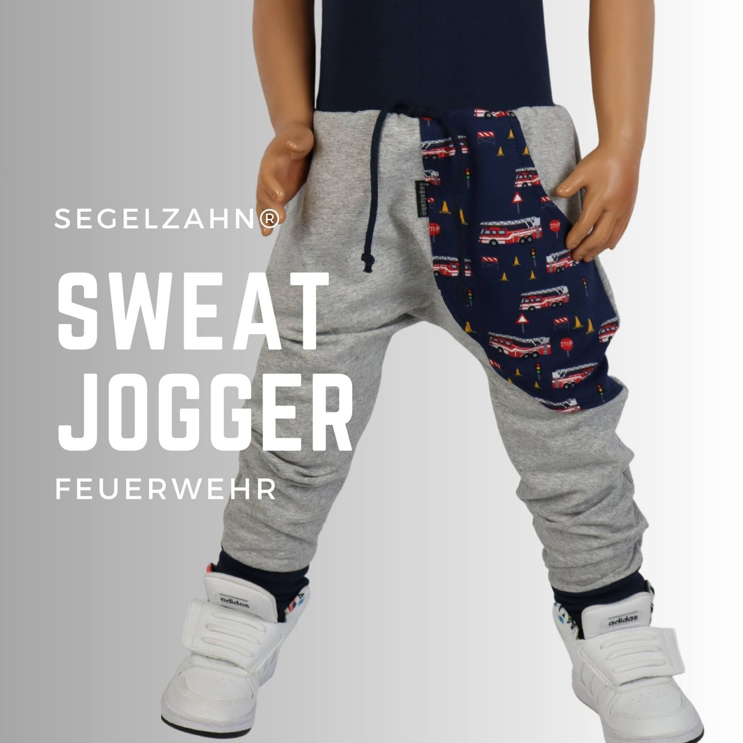 Sweat Hose Kinder grau