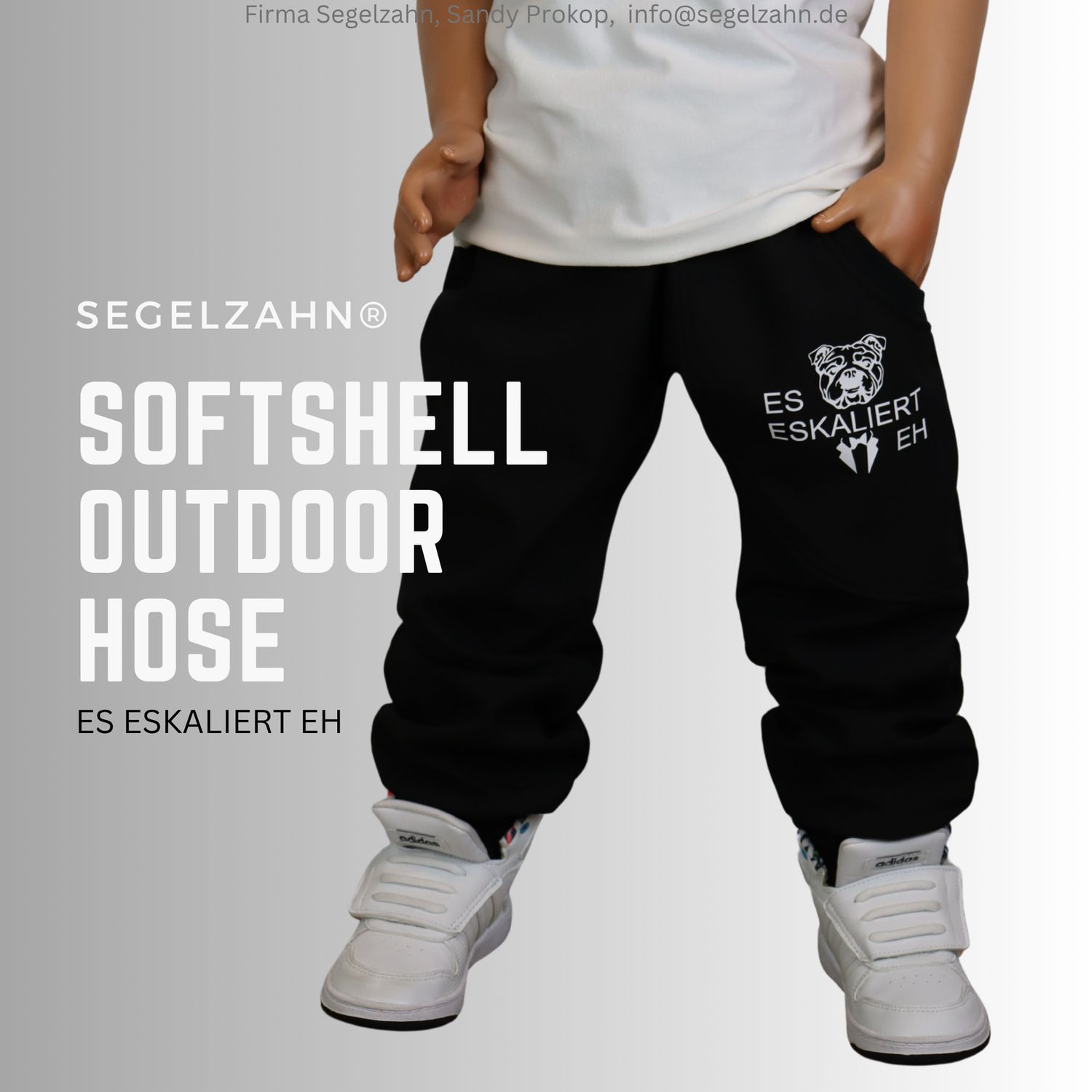 Softshellhose Kinder Schwarz gefüttert Regenhose Junge Mädchen Baby Matschhose Buddelhose Outdoorhose Segelzahn Kinderkleidung Pumphose Kind Softshell Hose Kinder Schwarz