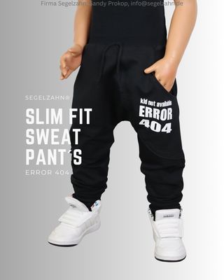 Sweat Hose Kinder Schwarz, Jungen Slim Fit Jogger schwarze Jogginghose Kind Baby Sweathose Segelzahn Kinderkleidung Hosen für Jungs Mädchen Geschenk Idee Kinder Jungen