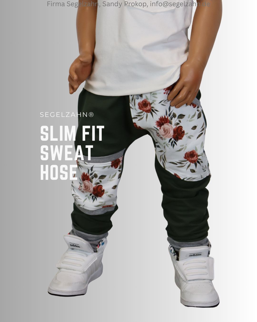 Slim Fit Hose Mädchen Sweat Jogger Kinder Hosen Segelzahn Kinderkleidung Handmade Jogginghose Khaki Olive Blumen Vintage Sweathose Kind Baby Slim Fit Hose Mädchen Baby Hosen Kind