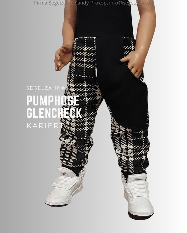 Pumphose Kinder Unisex Mitwachshose Jungen Mädchen Kind Baby Kleidung Segelzahn elegante Hosen Kariert Glencheck Jungs Geschenke für Kinder Pumphose Kinder