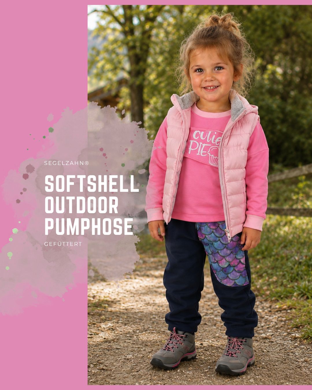Softshellhose Mädchen Blau | Gefütterte Outdoorhose für Kinder | Mitwachshose Meerjungfrau | Regenkleidung |Matsch- und Buddelhose Softshellhose Mädchen Blau | Gefütterte Outdoorhose für Kinder | Mitwachshose Meerjungfrau | Regenkleidung |