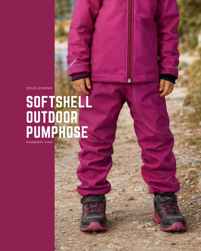 Softshellhose Mädchen Raspberry Pink | Gefütterte Outdoorhose | Regenhose Kinder | Matschhose mit Fleece | Mitwachshose Softshellhose Mädchen Raspberry Pink | Gefütterte Outdoorhose | Regenhose Kinder | Matschhose mit Fleece | Mitwachshose