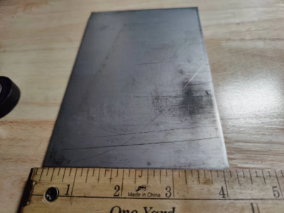 6AL-4V Titanium Sheet  .152 X 4" X 6"