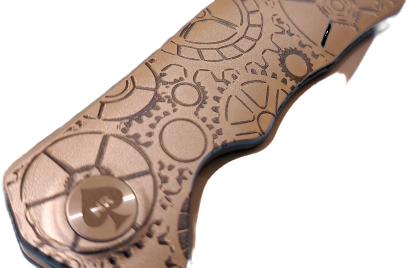 NRiggi Knives "JERSEY" Laser Engraved Scales