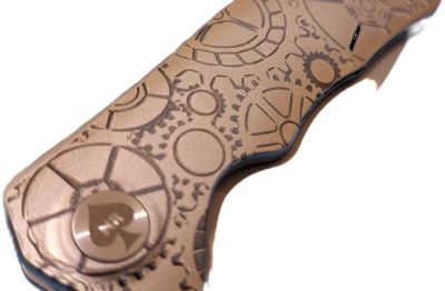 NRiggi Knives "JERSEY" Laser Engraved Scales