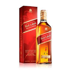 JOHNNIE WALKER RED LABEL 750ML
