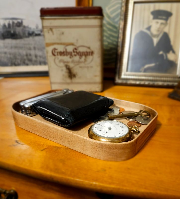 Catch-All Tray - Hard Maple (Lte Brown)