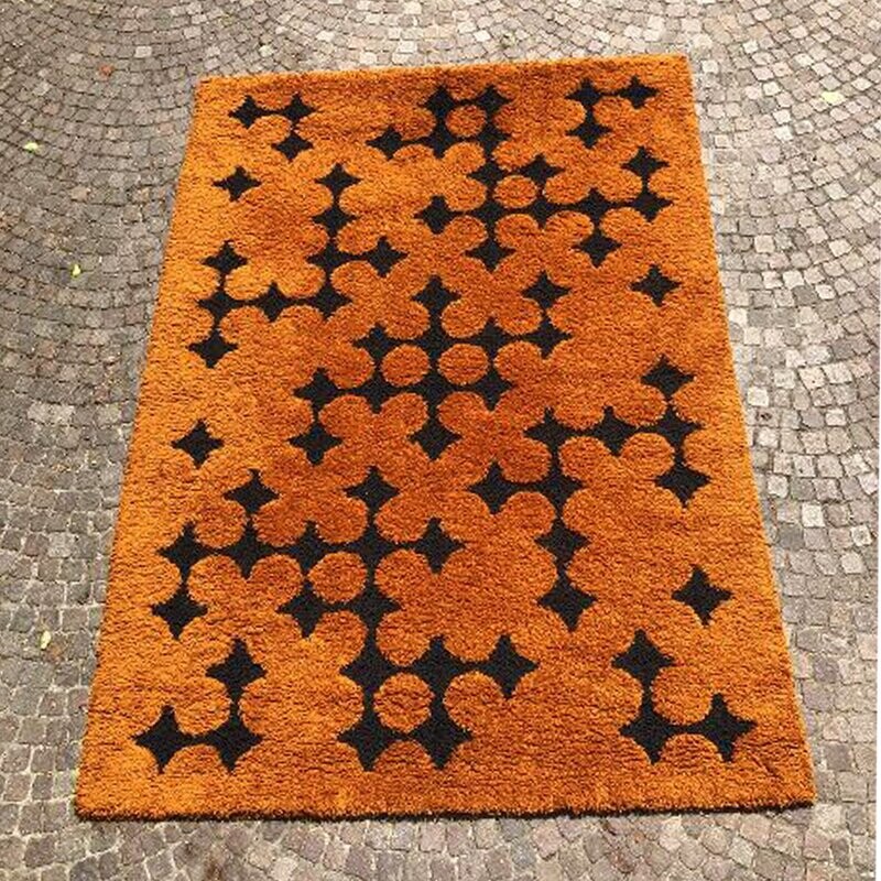 Tappeto danese di Hojer Eksport Wilton anni '70 in pura lana
