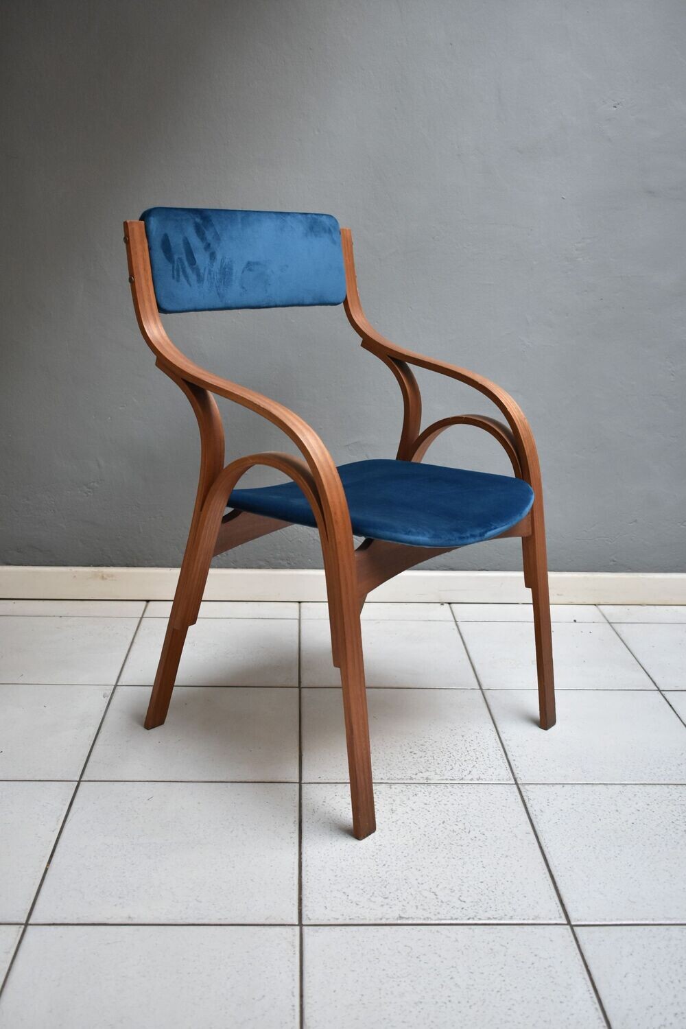 Poltrona-sedia anni'60 design  by Giotto Stoppino per Sim