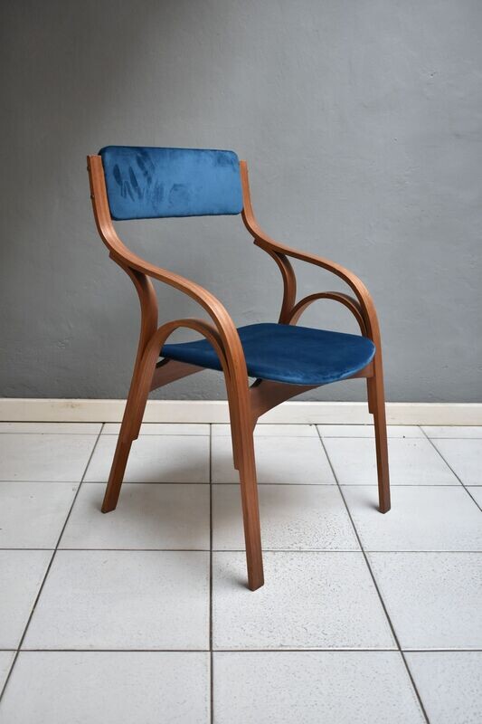 Poltrona-sedia anni'60 design  by Giotto Stoppino per Sim