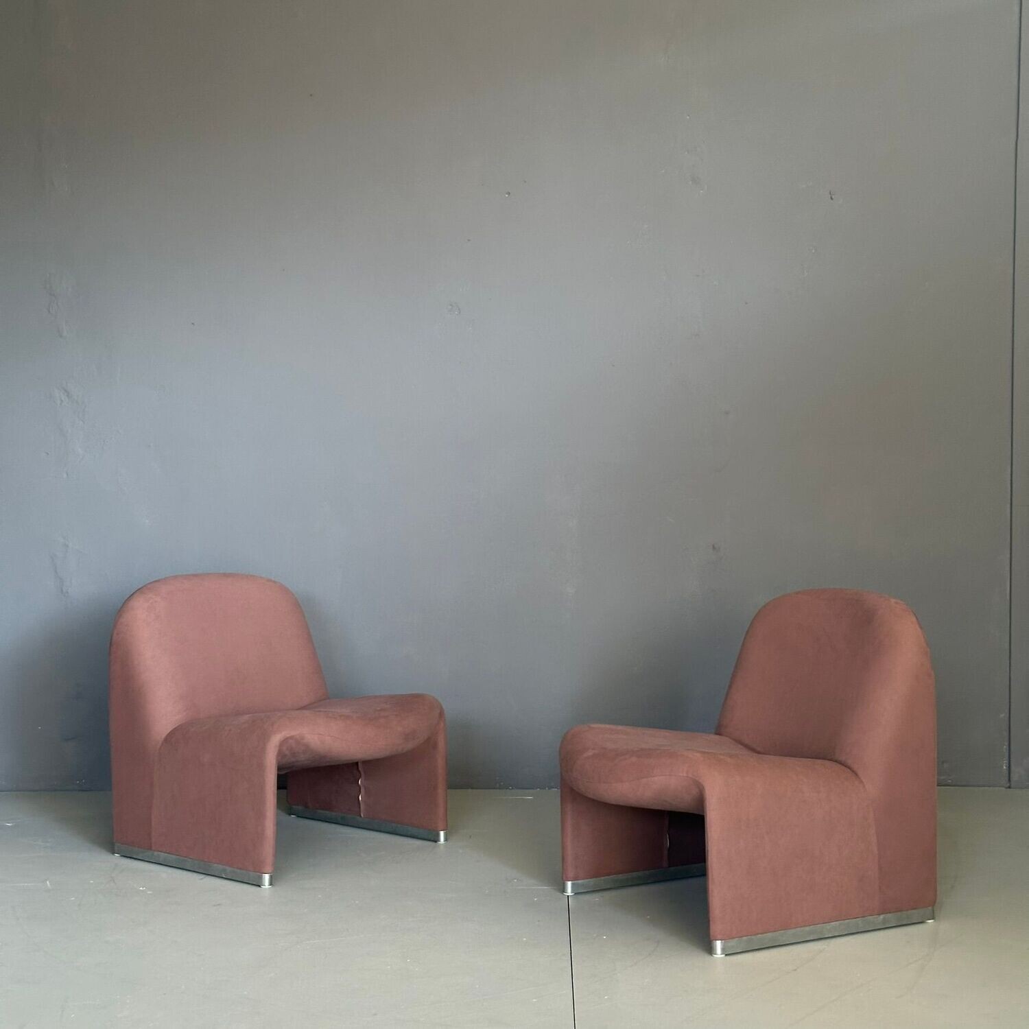 Coppia di poltrone ALKY, design di Giancarlo Piretti per Anonima Castelli, 1970