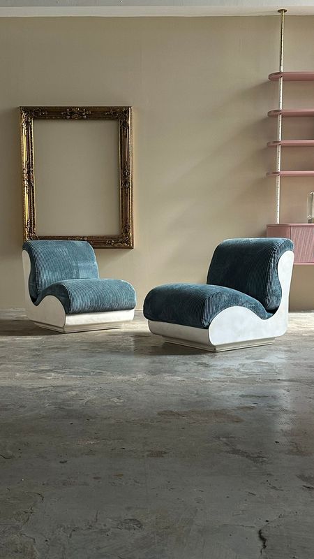 Coppia Poltrone vintage anni Settanta, manifattura Italiana