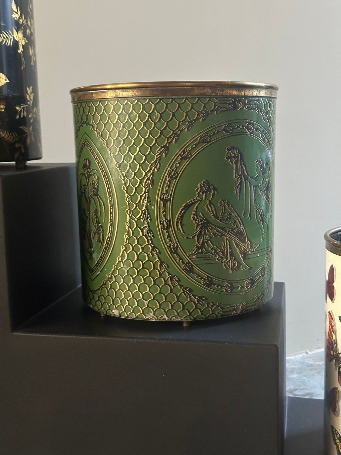 Portacarte di Piero Fornasetti anni Cinquanta, Italia