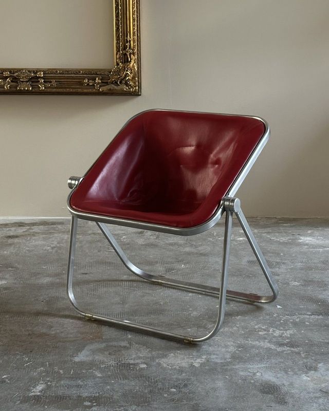 Poltrona Plona, design di Giancarlo Piretti per Anonima castelli, anni '70