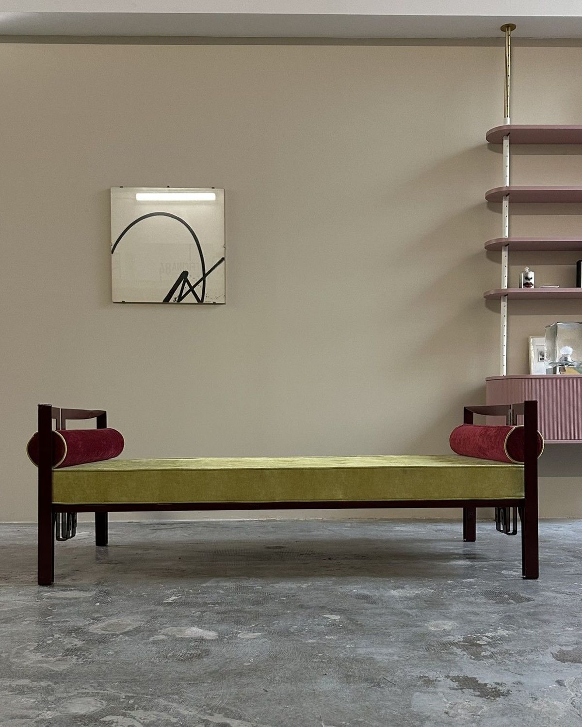 Daybed, letto Vanessa Tobia Scarpa per Simon anni Settanta Daybed, letto Vanessa Tobia Scarpa per Simon anni Settanta