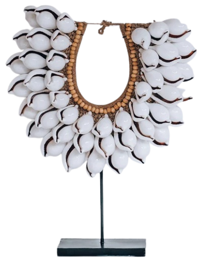COLLAR PAPÚA Conchas Ovula Ovum