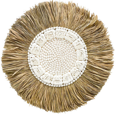 JUJU HAT de fibras naturales | Concha blanca
