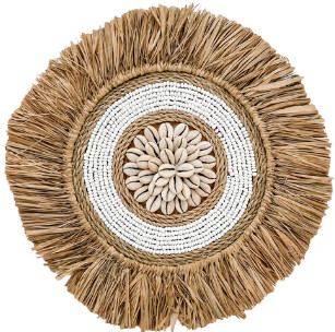 JUJU HAT de fibras naturales | Con cuentas | Mini