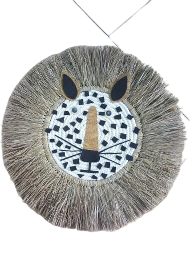 JUJU HAT de fibras naturales | Leopardo
