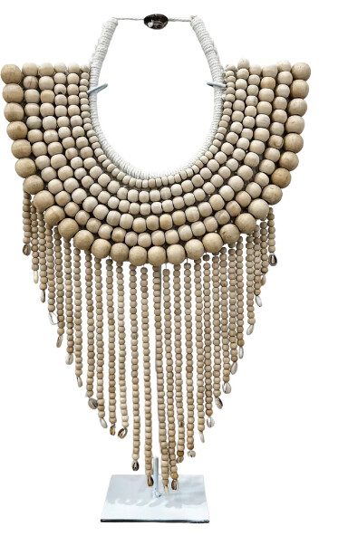 COLLAR PAPÚA de cuentas Chima