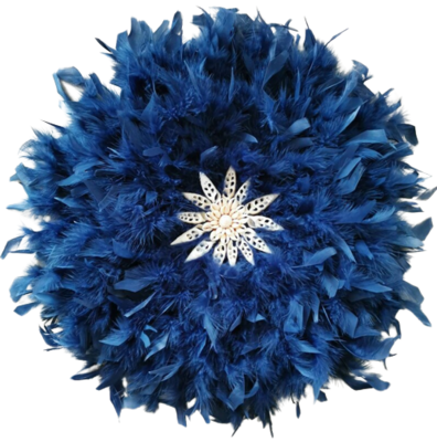 JUJUHAT DE PLUMAS | azul marino | varios tamaños y colores