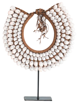 COLLAR PAPÚA de concha blanca